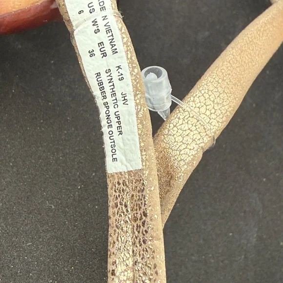 Reef Womens Bliss Nights Flip Flop Sandals Rose Gold Size 6 (BB) NEW - Picture 4 of 6